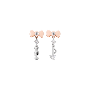 Bông tai Bạc đính đá Disney|PNJ Aristocats XMXMH000054