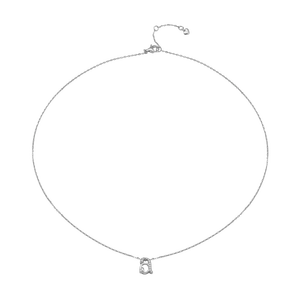 Dây cổ Kim cương Vàng Trắng 14K PNJ DDDDW000631