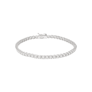 Lắc tay Kim cương Vàng trắng 14K PNJ DD00W060011