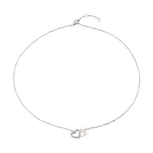 Dây cổ Bạc đính đá Disney|PNJ 101 Dalmatians XMXMH000027