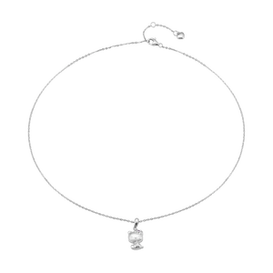 Dây cổ Bạc đính đá PNJSilver ZT00W000016