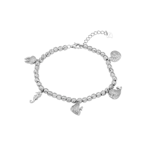 Lắc tay Bạc đính đá PNJSilver XMXMW060137