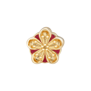 Hạt Charm PNJSilver hình hoa mai 0000Y060027