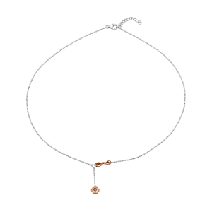 Dây cổ Vàng 10K đính đá Sythentic STYLE By PNJ Feminine ZT00H000008