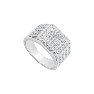 Nhẫn nam Bạc đính đá PNJSilver XMXMW060148