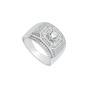 Nhẫn nam Bạc đính đá PNJSilver XMXMW060152