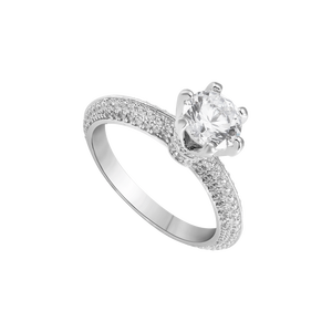 Nhẫn Bạc đính đá PNJSilver XMXMW060147