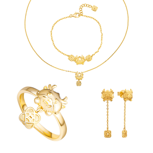 Bộ trang sức Vàng 18K PNJ Kim Bảo Như Ý 00374-002749