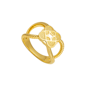 Nhẫn Vàng 18K PNJ Kim Bảo Như Ý 0000Y002750