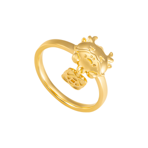 Nhẫn Vàng 18K PNJ Kim Bảo Như Ý 0000Y002752