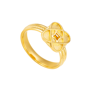 Nhẫn Vàng 10K PNJ Kim Bảo Như Ý 0000Y002781