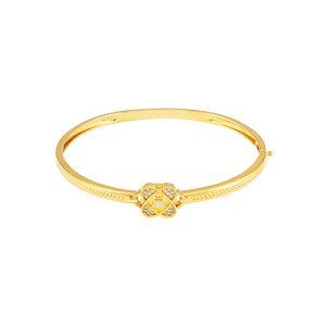 Vòng tay Vàng 10K đính đá ECZ PNJ Kim Bảo Như Ý XMXMY003384
