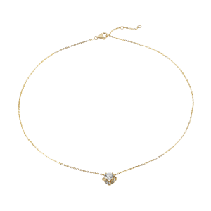 Dây cổ Vàng 18K Đính đá ECZ PNJ XMXMY000729