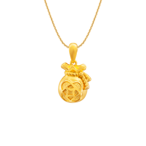 Mặt dây chuyền Bạc PNJSilver Kim Bảo Như Ý 0000Y000032