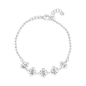 Lắc tay Vàng Trắng Ý 18K PNJ 0000W001275