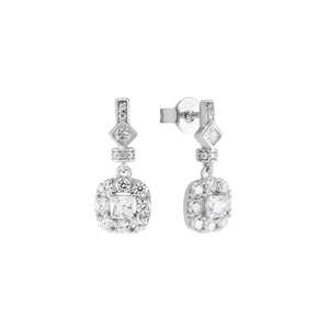 Bông tai Bạc đính đá PNJSilver XMXMW000075