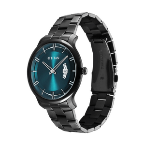 Đồng hồ Titan Nam 90170NM01 Dây Kim Loại 41 mm