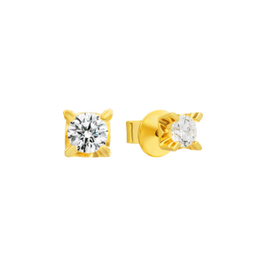 Bông tai Vàng 18K đính đá CZ PNJ XM00Y000080