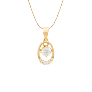 Mặt dây chuyền Vàng 18K đính đá CZ PNJ XMXMY000287