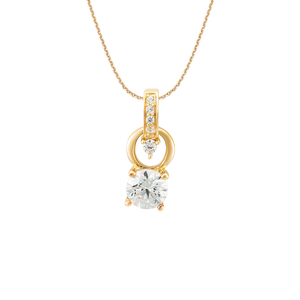 Mặt dây chuyền Vàng 18K đính đá CZ PNJ XMXMY000290