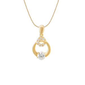 Mặt dây chuyền Vàng 18K đính đá CZ PNJ XMXMY000322