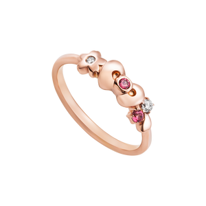 Nhẫn Vàng 14K đính đá Synthetic PNJ ❤️ HELLO KITTY ZTXMX000013