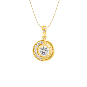 Mặt dây chuyền Vàng 14K đính đá CZ PNJ XMXMY000377