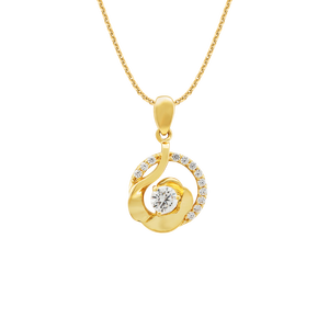 Mặt dây chuyền Vàng 18K đính đá CZ PNJ XMXMY000308