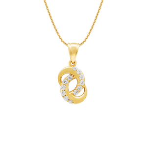 Mặt dây chuyền Vàng 18K đính đá CZ PNJ XMXMY000324