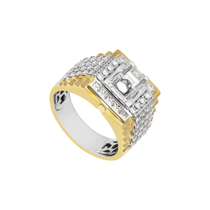 Vỏ Nhẫn nam Kim cương Vàng 18K PNJ 00DDC000617