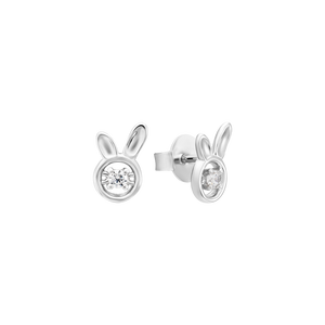 Bông tai Bạc đính đá Disney|PNJ Bambi XM00W060019