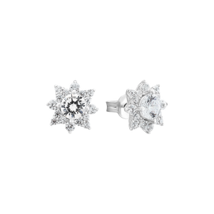 Bông tai bạc đính đá PNJSilver XMXMK000169