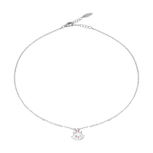 Dây cổ trẻ em Bạc Disney|PNJ Aristocats 0000W060067