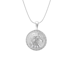 Mặt dây chuyền nam Bạc đính đá PNJSilver XMXMW000048