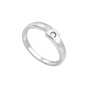 Nhẫn bạc đính đá PNJSilver XM00K000064