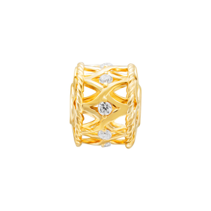 Hạt charm Vàng 18K đính đá CZ PNJ XM00Y000178