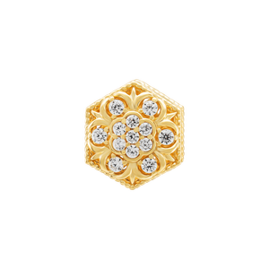 Hạt charm Vàng 18K đính đá CZ PNJ XMXMY000163