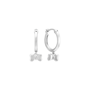 Bông tai trẻ em bạc Disney|PNJ Snow White 0000W000044