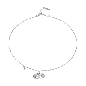 Dây cổ trẻ em Bạc đính đá Disney|PNJ Bambi XM00W060019