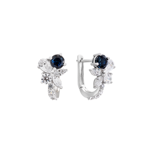 Bông tai Vàng 14K Đính đá Sapphire Disney|PNJ Peter Pan SPXMW000222