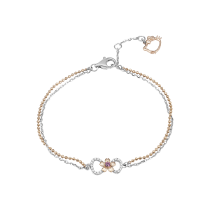 Lắc tay Vàng 14K Đính đá synthetic PNJ ❤️ HELLO KITTY ZTXMH000024