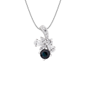 Mặt dây chuyền Vàng 14K Đính đá Sapphire Disney|PNJ Peter Pan SPXMW000214