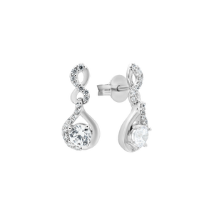 Bông tai Bạc đính đá PNJSilver Fantasia XMXMK000185