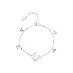 Lắc tay trẻ em Bạc Disney|PNJ Aristocats 0000W060205