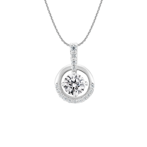 Mặt dây chuyền bạc đính đá PNJSilver XMXMK000185