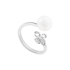 Nhẫn bạc đính đá PNJSilver NHXMW000011