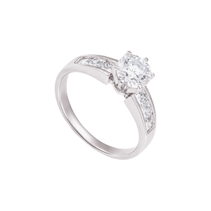 Nhẫn bạc đính đá PNJSilver XMXMK000043