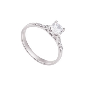 Nhẫn bạc đính đá PNJSilver XMXMK000124