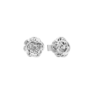 Bông tai Vàng trắng Ý 18K PNJ 0000W000189