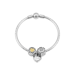 Vòng tay Vàng Ý 18K đính đá ECZ PNJ XM00C000102